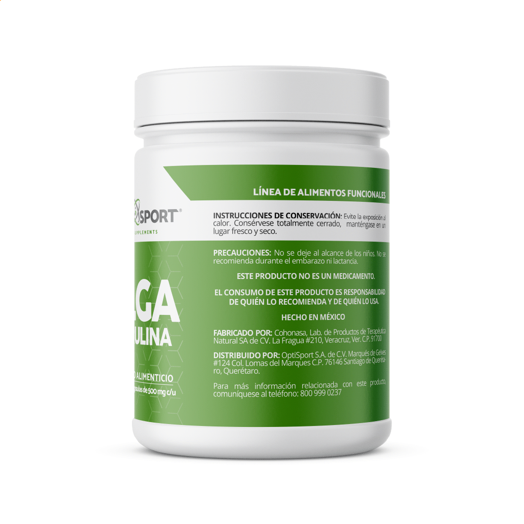 Alga Espirulina (180 cáps)