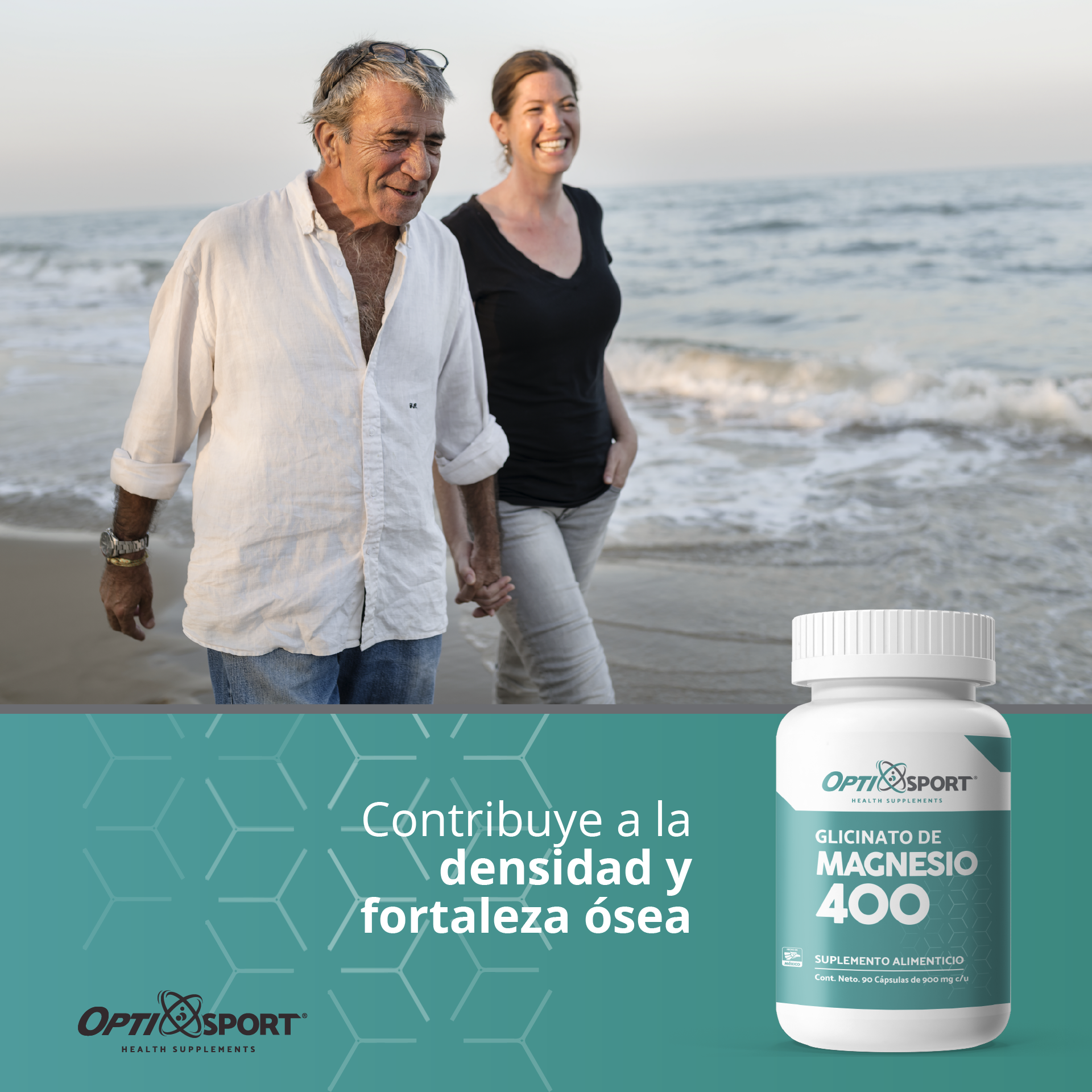 Glicinato de Magnesio (90 cáps)