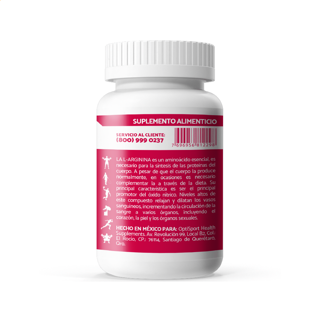 L-Arginina 600 (60 cáps)
