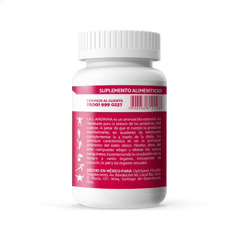 L-Arginina 600 (60 cáps)