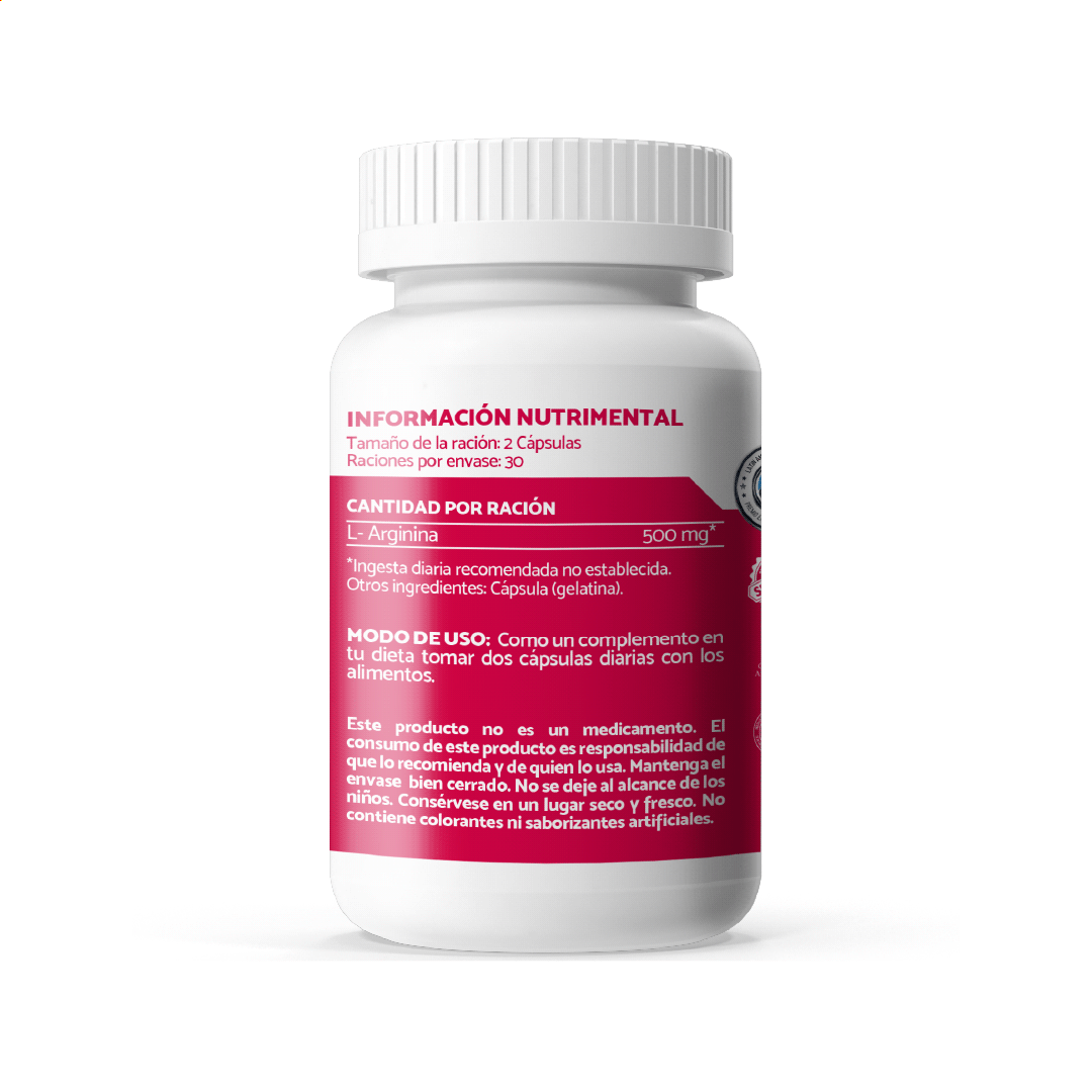 L-Arginina 600 (60 cáps)