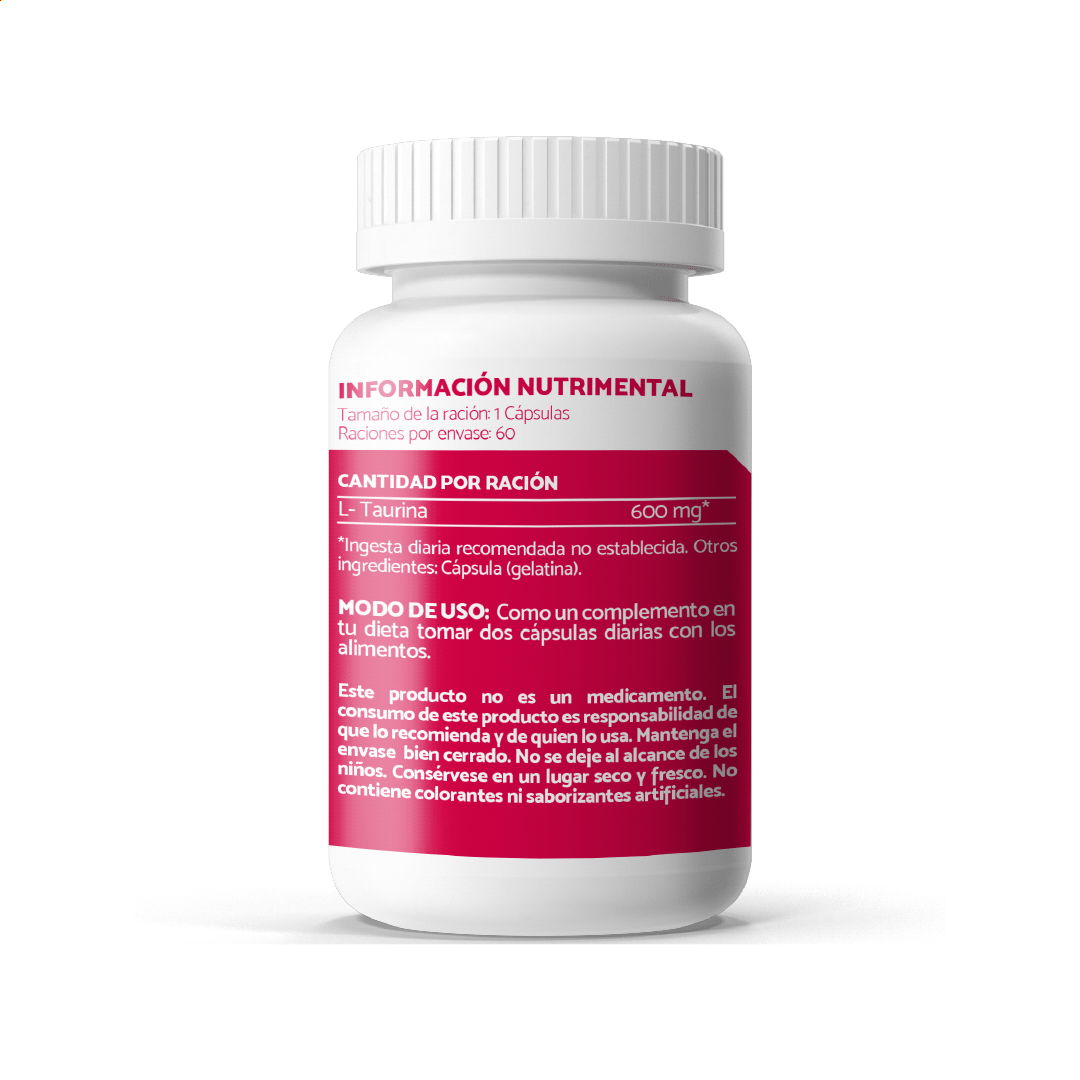 L-Taurina 600 (60 cáps)