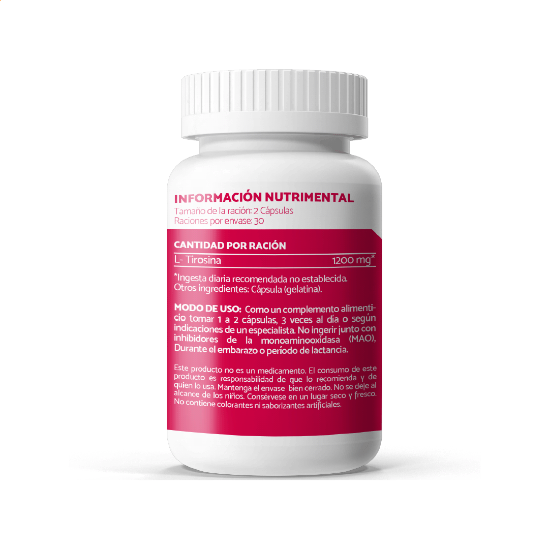 L-Tirosina 1200 (60 cáps)