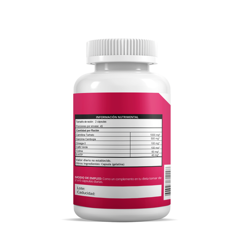 L-Carnitina Complex Thermogenic Fat Burner (90 cápsulas)