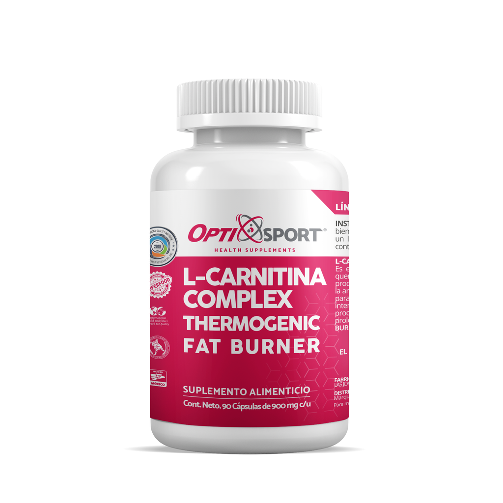 L-Carnitina Complex Thermogenic Fat Burner (90 cápsulas)