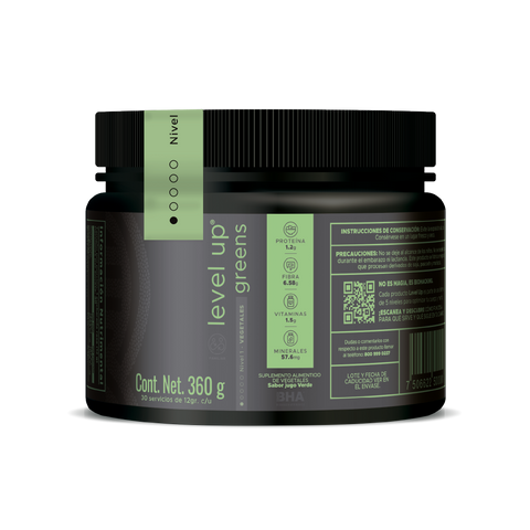 Level-Up Greens 360 grs.