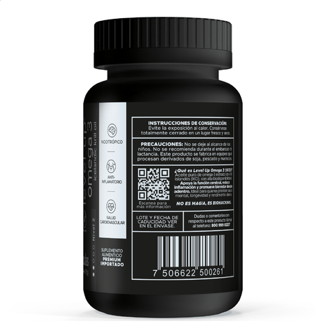 Level-Up Omega 3 (60 cáps)