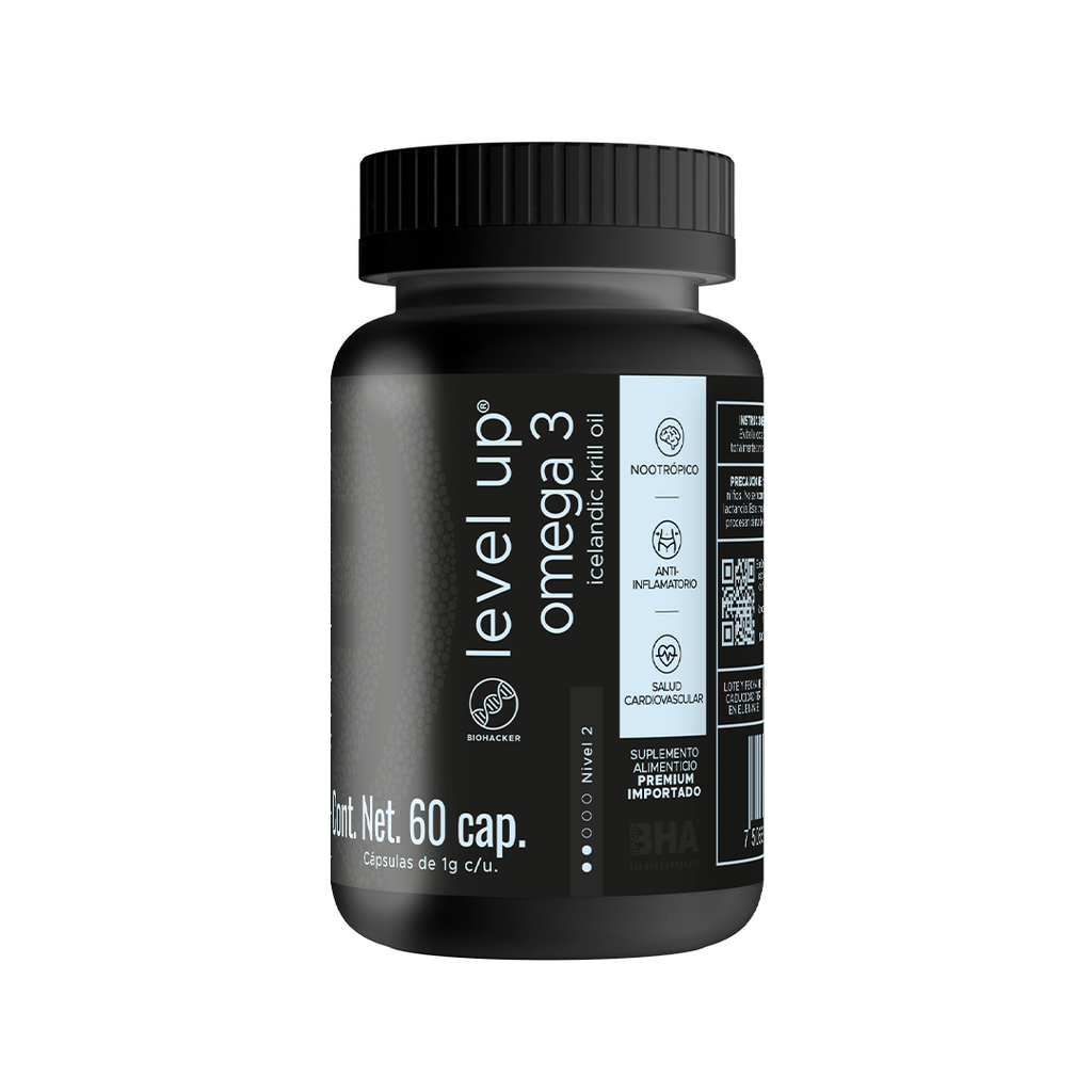 Level-Up Omega 3 (60 cáps)