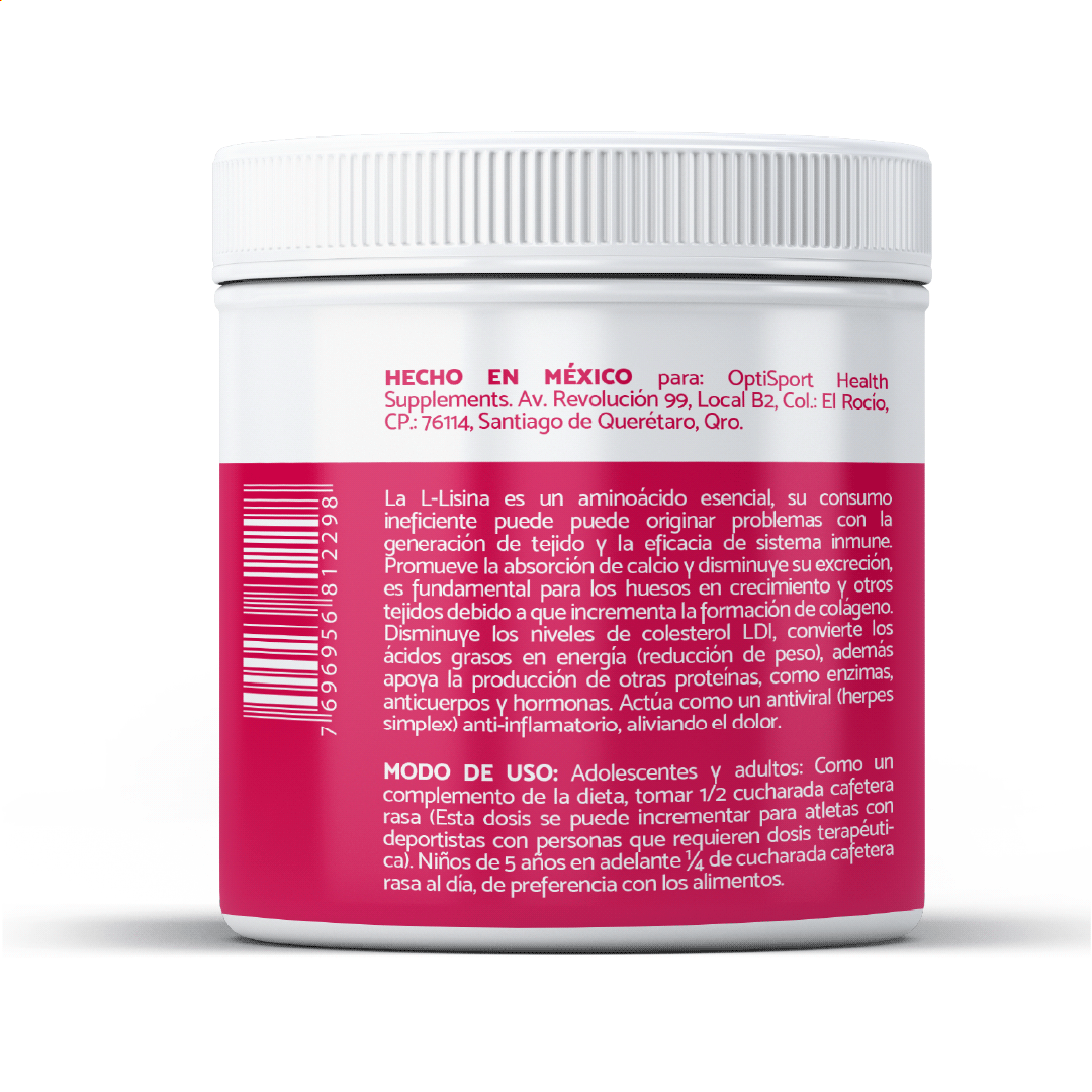 L-Lisina 1000 - 136 grs. (polvo)