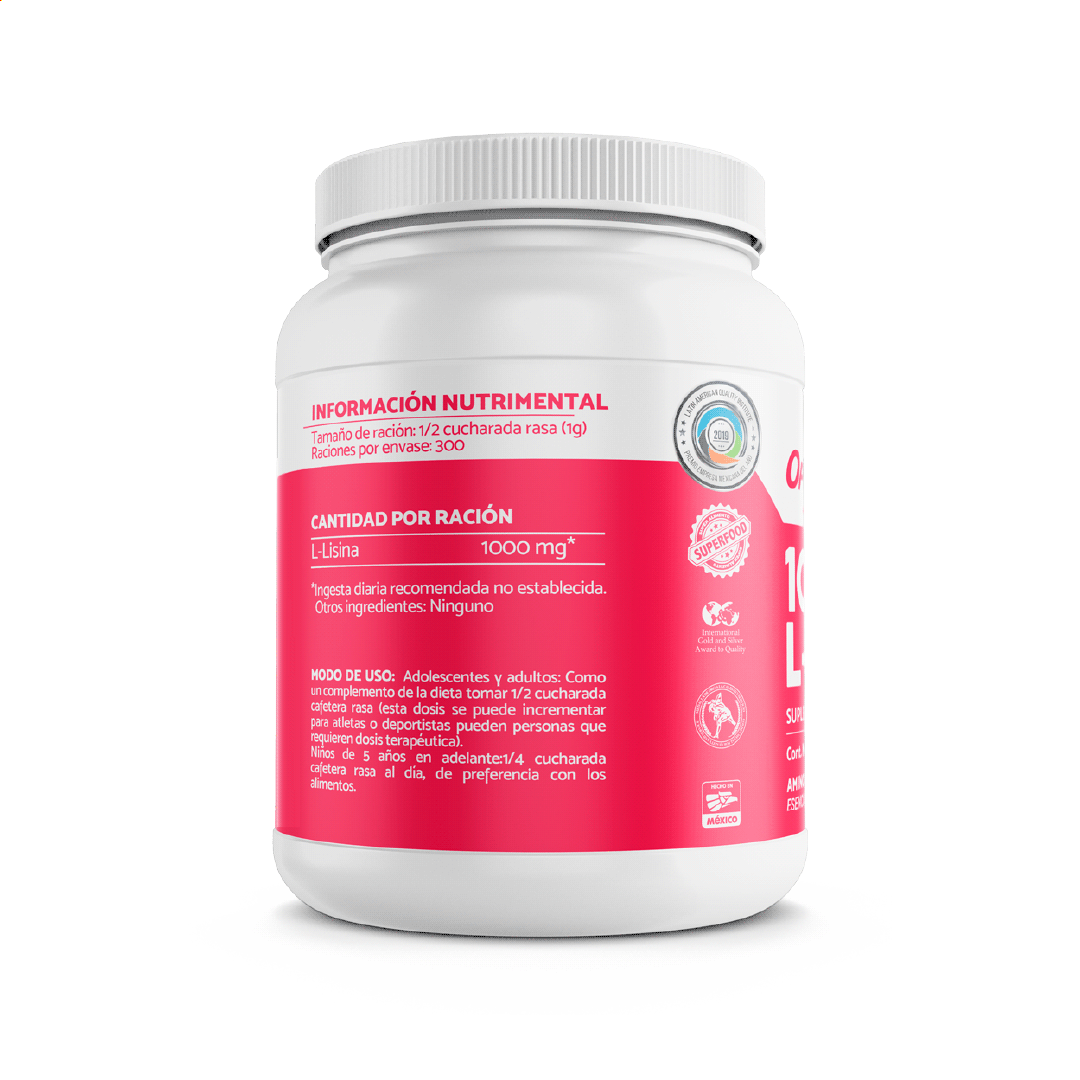 L-Lisina 1000 - 300 grs. (polvo)