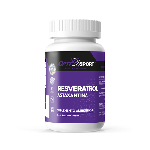 Resveratrol + Astaxantina (60 cáps)