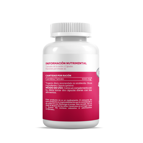 L-Carnitina 1000 (120 cápsulas)