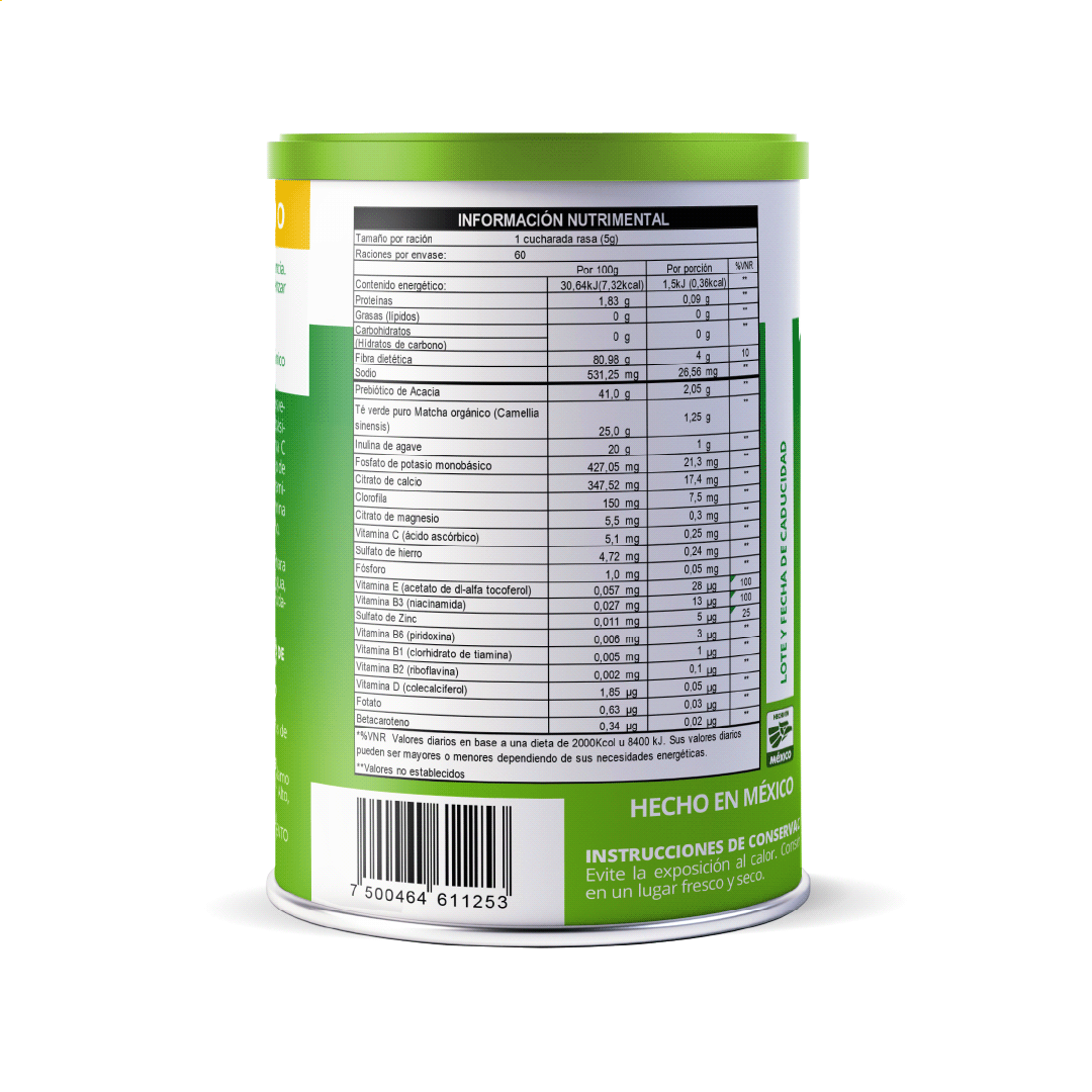 Matcha - Té Verde Keto 300 grs. (polvo)