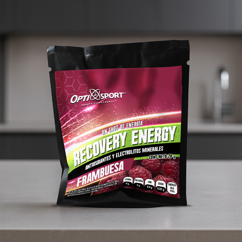 Recovery Energy Frambuesa con 20 sobres (polvo)