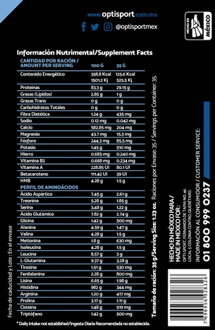 WHEYNITRO Proteína de Suero + HMB + BCAAs | 65 servicios Bote 2275 grs | Sabor Natural
