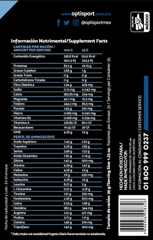WHEYNITRO Proteína de Suero + HMB + BCAAs | 12 sobres de 35g | Sabor Natural