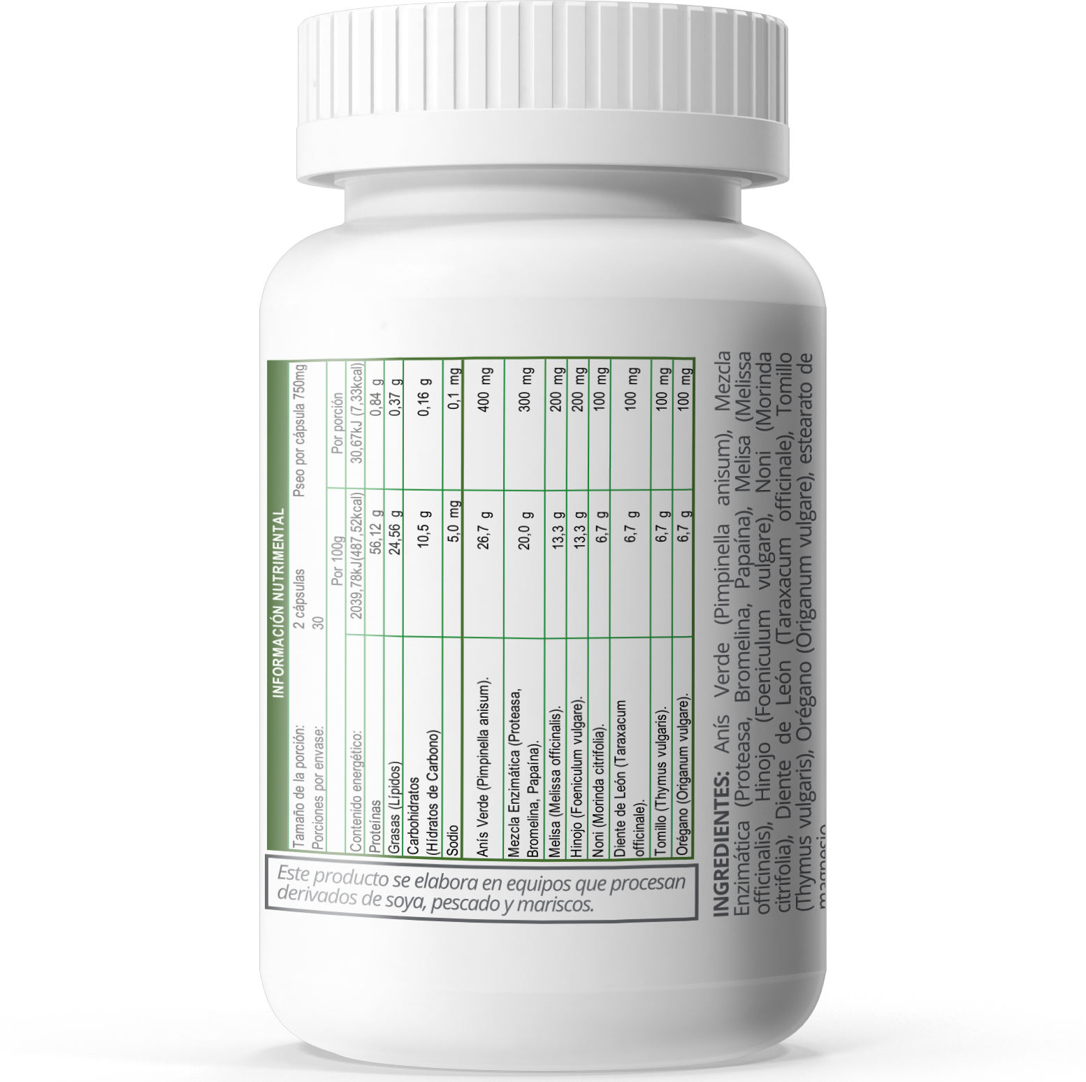Clean Off 4 - Balance Intestinal (60 cáps)