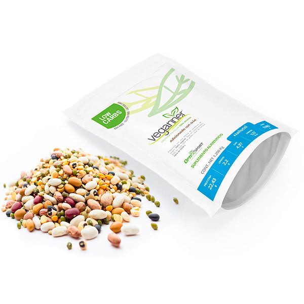 VEGANNER Proteína Vegetal Vegana 1200 grs. Sabor Natural